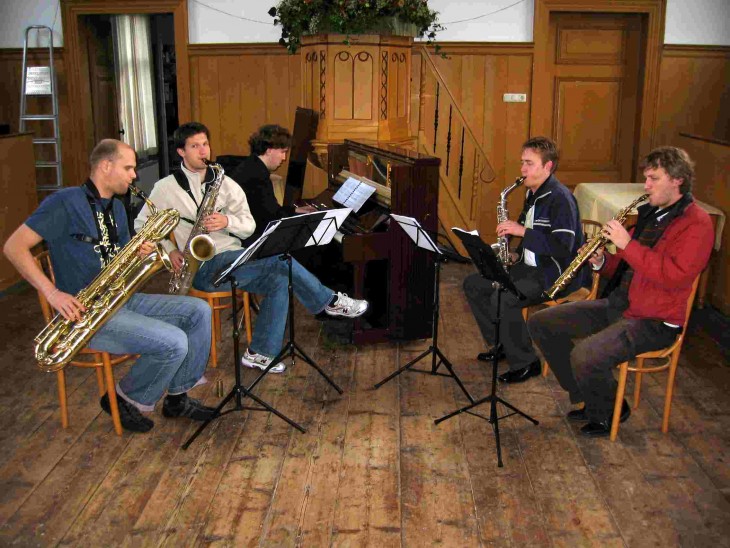 Amstel saxofoonkwartet Wijnand v Klaveren IMG 3449a res
